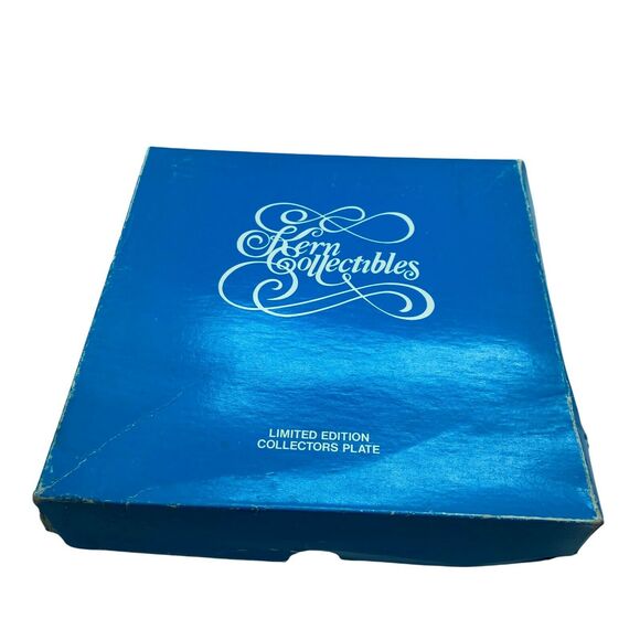 Collector Plate Vtg Gorham Multicolor Jeanette And Julie Sugar Spice Collection - Picture 3 of 14